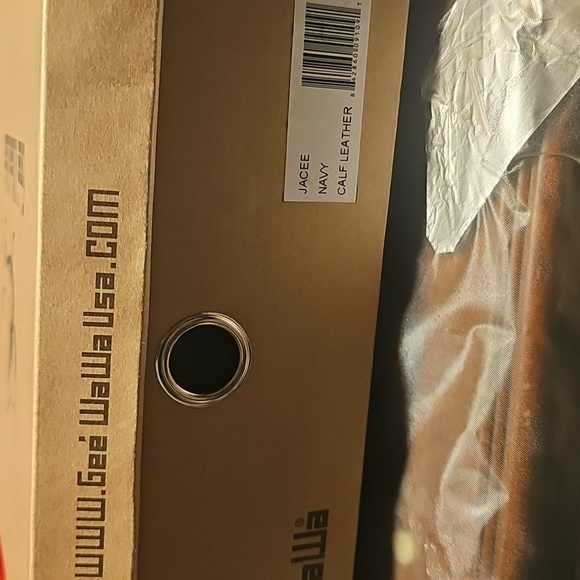 Gee Wawa Jacee Lace Up leather Boots Navy..size 7..excellent condition - Picture 6 of 7